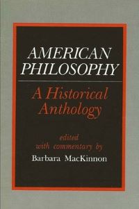 Book Cover for American Philosophy by Barbara MacKinnon