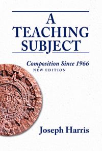 Book Cover for A Teaching Subject by Joseph Harris