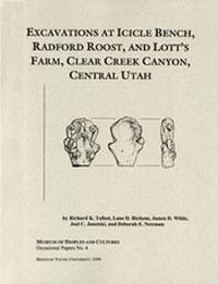 Book Cover for Excavations At Icicle Bench OP #4 by Richard K Talbot