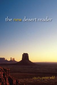 Book Cover for The New Desert Reader by Peter Wild