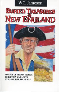 Book Cover for Buried Treasures of New England by W C Jameson