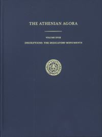 Book Cover for Inscriptions by Daniel J Geagan, American School of Classical Studies at Athens