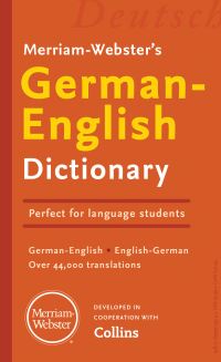 Book Cover for Merriam-Webster's German-English Dictionary by MerriamWebster