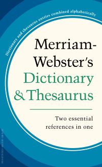 Book Cover for Merriam-Webster's Dictionary and Thesaurus by MerriamWebster