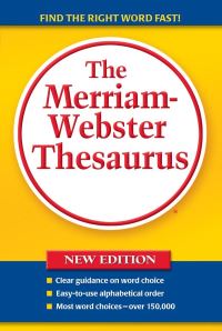 Book Cover for The Merriam-Webster Thesaurus by Inc MerriamWebster