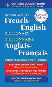 Book Cover for Merriam-Webster's French-English Dictionary by MerriamWebster