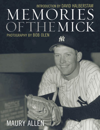 Book Cover for Memories of the Mick by David Halberstam, Maury Allen