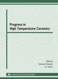 Book Cover for Progress in High Temperature Ceramics by Yashwant Mahajan, JA Sekhar