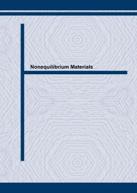 Book Cover for Nonequilibrium Materials by J Lendvai