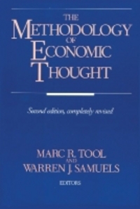 Book Cover for The Methodology of Economic Thought by Warren J Samuels