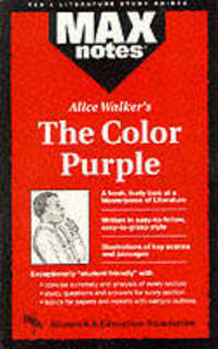 Book Cover for Alice Walker's The Color Purple by Christopher A. Hubert