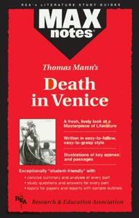 Book Cover for Thomas Mann's Death in Venice by Boria Sax