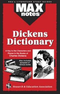 Book Cover for Dickens Dictionary by Alexander J. Philip, Carl Fuchs, Research and Education Association