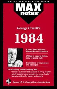 Book Cover for George Orwell's 1984 by Karen Brodeur