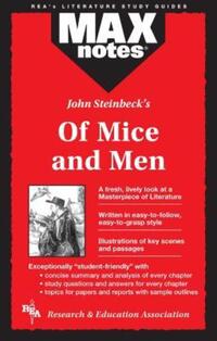 Book Cover for John Steinbeck's Of Mice and Men by Joseph E. Scalia, Lena T. Shamblin, Research and Education Association