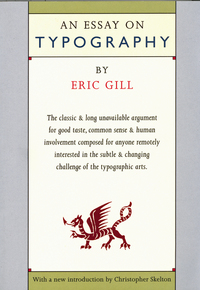 Book Cover for An Essay on Typography by Eric Gill