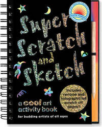 Book Cover for Super Scratch & Sketch by Inc Peter Pauper Press
