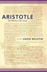 Book Cover for De Anima (On Soul) by Aristotle