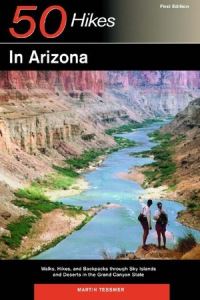 Book Cover for 50 Hikes in Arizona by Martin Tessmer