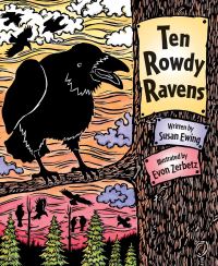 Book Cover for Ten Rowdy Ravens by Susan Ewing