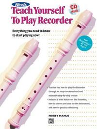 Book Cover for Alfred's Teach Yourself to Play Recorder by Karen F Surmani
