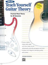 Book Cover for Alfred's Teach Yourself Guitar Theory by Roger Edison