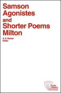 Book Cover for Samson Agonistes and Shorter Poems by John Milton