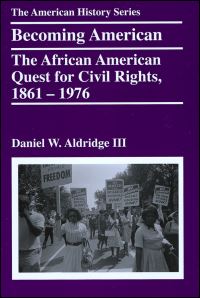 Book Cover for Becoming American by Daniel W Aldridge