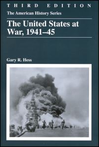 Book Cover for The United States at War, 1941-1945 by Gary R Hess
