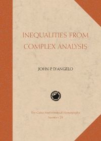 Book Cover for Inequalities from Complex Analysis by John P DAngelo, Mathematical Association of America