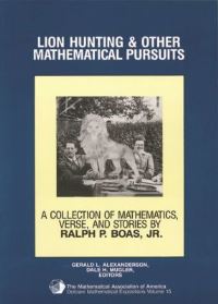 Book Cover for Lion Hunting & Other Mathematical Pursuits by Ralph P Boas, Gerald L Alexanderson, Dale H Mugler