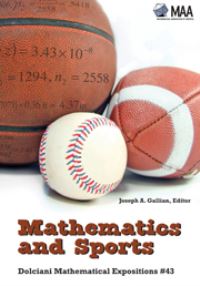 Book Cover for Mathematics and Sports by Joseph A Gallian, Mathematical Association of America