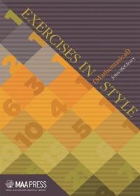 Book Cover for Exercises in (Mathematical) Style by John McCleary