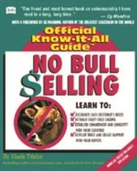 Book Cover for No Bull Selling by Hank Trisler