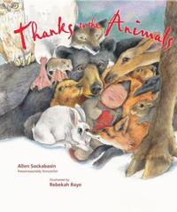 Book Cover for Thanks to the Animals by Allen Sockabasin