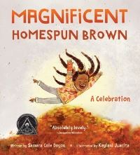 Book Cover for Magnificent Homespun Brown by Samara Cole Doyon