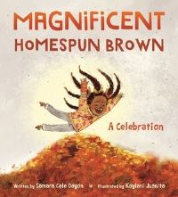 Book Cover for Magnificent Homespun Brown by Samara Cole Doyon