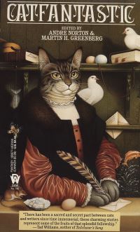 Book Cover for Catfantastic by Andre Norton, Martin Harry Greenberg, Copyright Paperback Collection Library of Congress