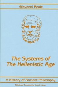 Book Cover for A History of Ancient Philosophy III by Giovanni Reale