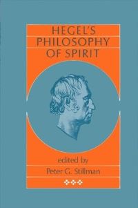Book Cover for Hegel's Philosophy of Spirit by Peter G Stillman