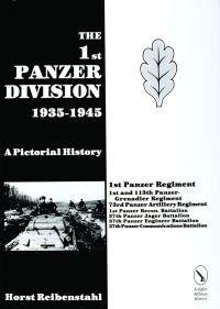 Book Cover for The 1st Panzer Division 1935-1945 by Horst Riebenstahl