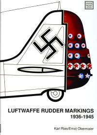 Book Cover for Luftwaffe Rudder Markings • 1936-1945 by Karl Ries, Ernst Obermaier