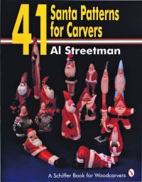 Book Cover for 41 Santa Patterns for Carvers by Al Streetman