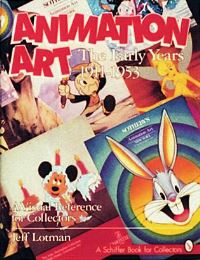 Book Cover for Animation Art by Jeff Lotman