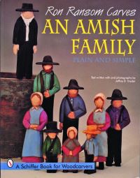Book Cover for Ron Ransom Carves An Amish Family by Ron Ransom