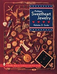 Book Cover for Antique Sweetheart Jewelry by Nicholas D Snider