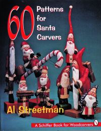 Book Cover for 60 Patterns for Santa Carvers by Al Streetman