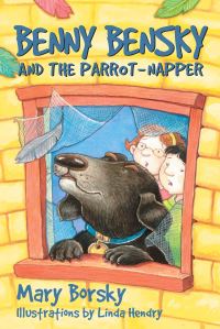 Book Cover for Benny Bensky and the Parrot-Napper by Mary Borsky