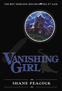 Book Cover for Vanishing Girl by Shane Peacock