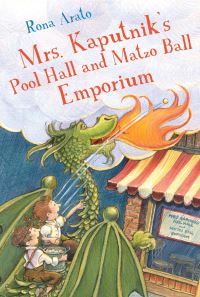 Book Cover for Mrs. Kaputnik's Pool Hall and Matzo Ball Emporium by Rona Arato